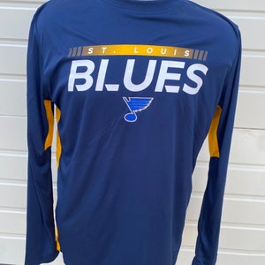 Fanatics St Louis Blues Long Sleeve Shirt Team Issue 68342