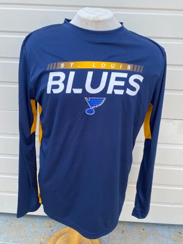 Fanatics St Louis Blues Long Sleeve Shirt Team Issue 68342