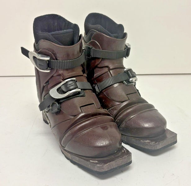 Scarpa T3 3-Pin 75mm Lower Cut Telemark Ski Boots US Men's 7.5 Fast Shipping