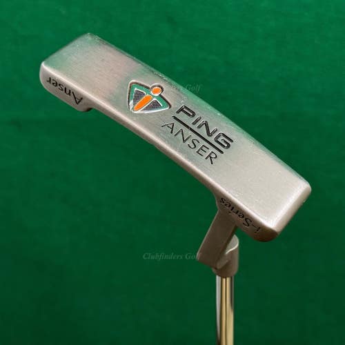 Ping i-Series Anser Black Dot 35" Plumber's-Neck Blade Putter Golf Club