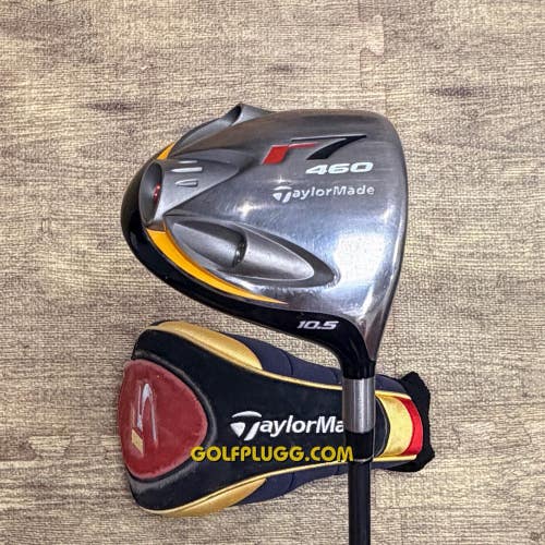 10.5 Driver- Taylormade R7 w/ Headcover, Stiff Flex (2404)