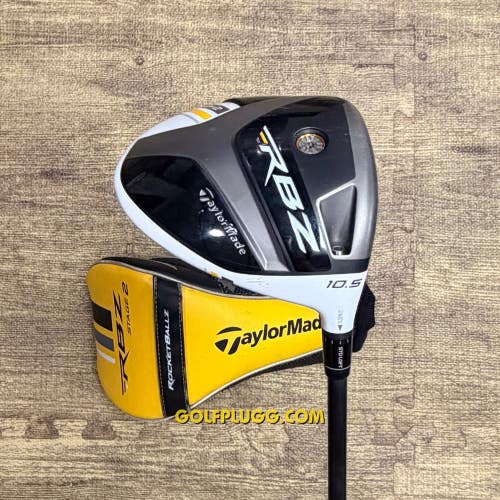 10.5 Driver- Taylormade RBZ w/ Headcover, Stiff Flex (2403)