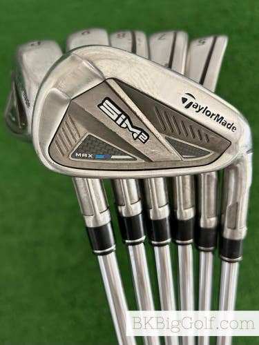 Taylormade Sim 2 Max Iron Set 5-P / KBS Max MT 85 Stiff