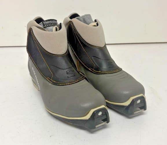 Salomon e4 SNS Profil Cross Country Ski Boots EU 42 US Men's 9 Fast Shipping