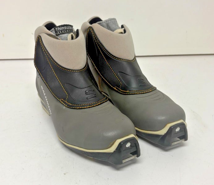 Salomon e4 SNS Profil Cross Country Ski Boots EU 42 US Men's 9 Fast Shipping