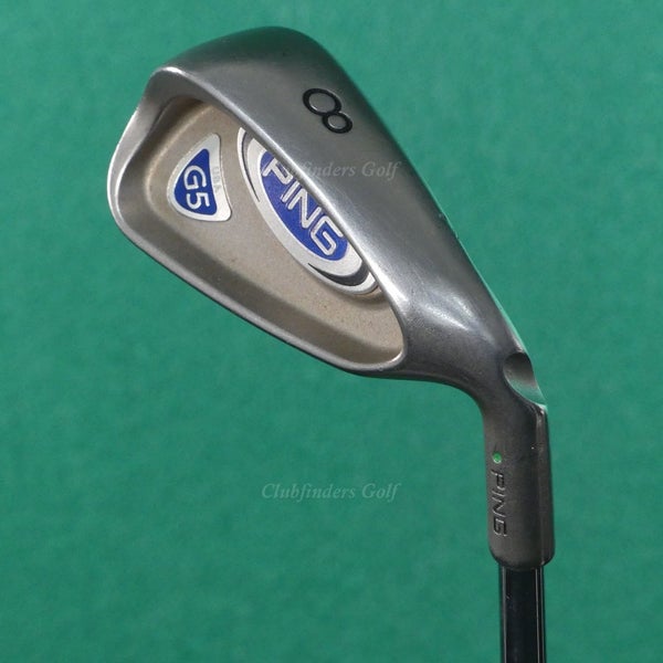 Ping G5 Green Dot Single 8 Iron Factory CS Lite Steel Regular