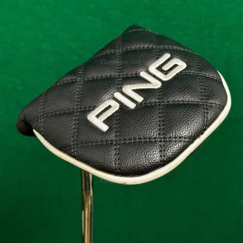 LH Ping 2023 MUNDY Black Dot 35.75" Double-Bend Mallet Putter Golf Club w/ HC