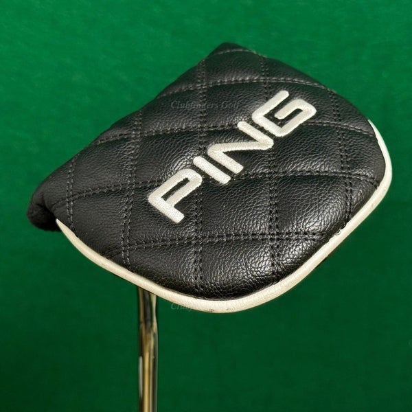 LH Ping 2023 MUNDY Black Dot 35.75" Double-Bend Mallet Putter Golf Club w/ HC