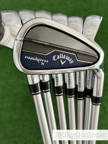 Callaway Paradym X Forged Iron Set 5-A / Aldila Ascent 50 A Flex Senior Graphite