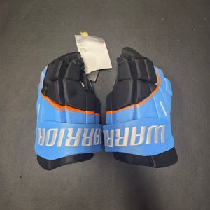 New 20th Anniversary Warrior Covert LT Deluxe Gloves Senior 13" Light blue, orange, black, white