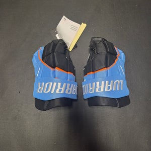 New 20th Anniversary Warrior Covert LT Deluxe Gloves Junior 11" Light blue, orange, black, white