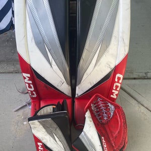 35" CCM Axis XF Pro Regular Goalie Full Set (Used)