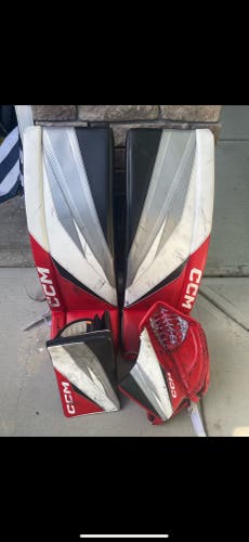 35" CCM Axis XF Pro Regular Goalie Full Set (Used)