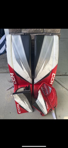 35" CCM Axis XF Pro Regular Goalie Full Set (Used)
