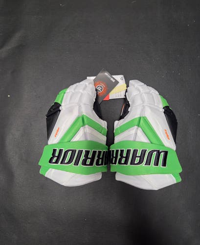 New 20th Anniversary Warrior Alpha Deluxe Gloves Senior 13" Green/White/Black