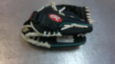 Used Rawlings FASTPITCH BB/SB Glove RH Throw Black 11 1/2" 11339-S000195264