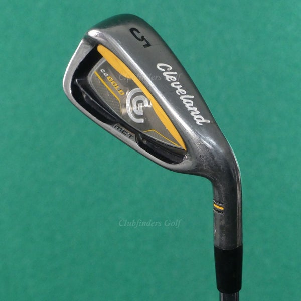 Cleveland CG Gold Single 5 Iron Factory ActionLight Flighted Steel Stiff
