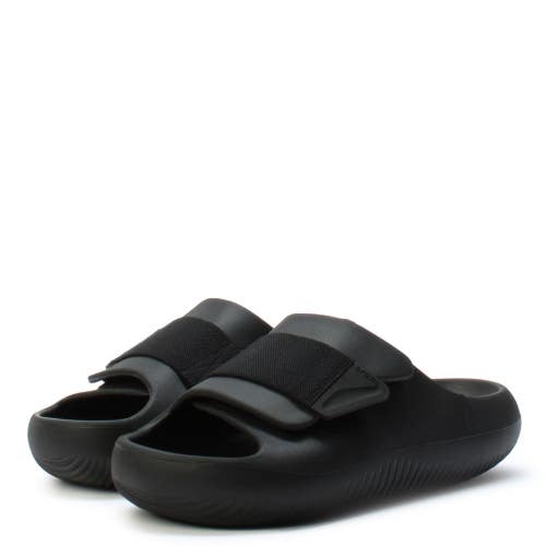 Crocs Mellow Luxe Recovery 209413-001 Sandals Unisex 5M-7M Black Slides QLW884
