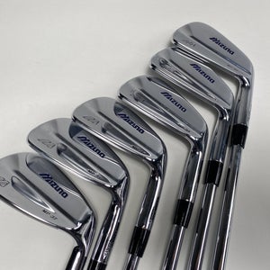Mizuno MP 37 Iron Set 5-PW True Temper AMT Tour White S300 Stiff Steel Mens RH