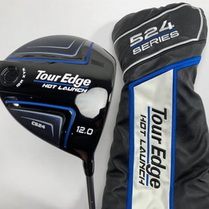 Tour Edge Hot Launch C524 Driver 12* Aldila Ascent Blue 50A 50g Senior RH HC NEW