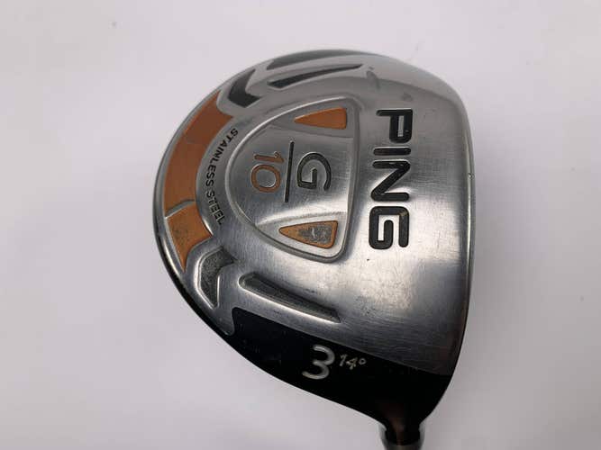 Ping G10 3 Fairway Wood 14* Grafalloy Pro Launch Red Stiff Graphite Mens RH