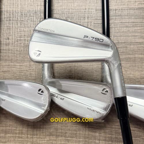 New- 2023 Taylormade P790 Iron Set 4-PW / Mitsubishi MMT, Regular Flex (67)
