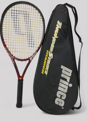 Prince Thunder Strike Titanium Morph Beam Tennis Racquet 900 Power 4 3/8
