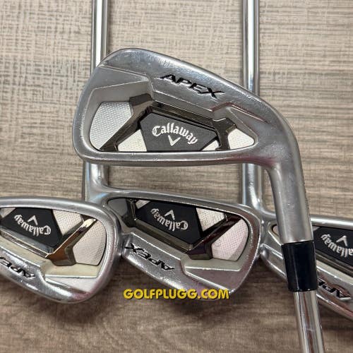 Callaway Apex 21 Iron Set 4-PW / Project X LZ, Regular+ Flex (242)