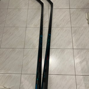 2 Pack New Senior CCM Vizion Left Hand Hockey 70 Flex Stick P28 (New)