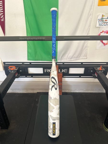 2025 Rawlings Icon Composite USSSA Certified Bat (-8) 22 oz 30" (Used)
