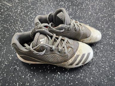 Used Adidas ICON BB/SB Cleats Grey Junior 02 11849-S000032427