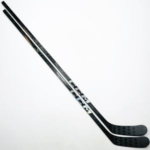 New 2 Pack Custom Black CCM JetSpeed FT7 Pro-LH-85 Flex-P90M-Grip W/ Bubble Texture