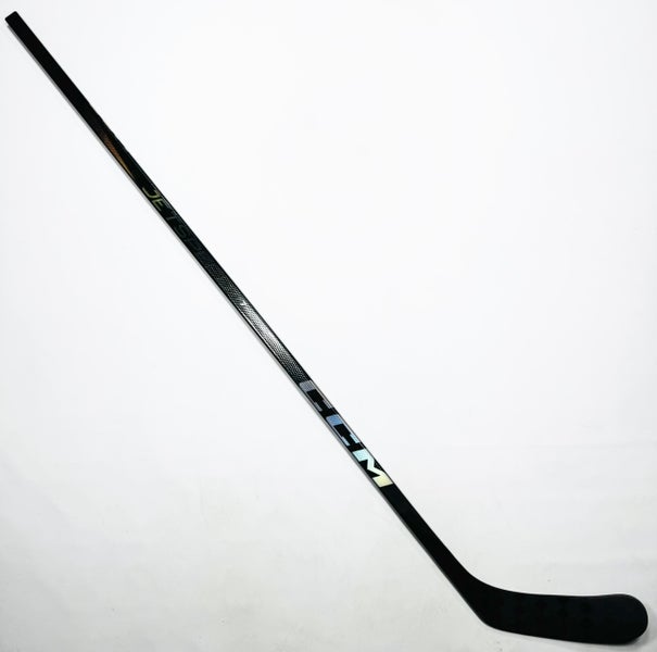New Custom Black CCM JetSpeed FT7 Pro-LH-85 Flex-P90M-Grip W/ Bubble Texture