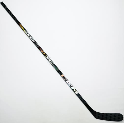 New Custom Black CCM JetSpeed FT7 Pro-LH-85 Flex-PM9-Grip W/ Corner Tactile