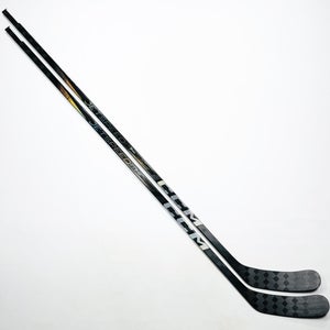 New 2 Pack Custom Black CCM JetSpeed FT7 Pro-LH-95 Flex-P90M-Grip W/ Bubble Texture