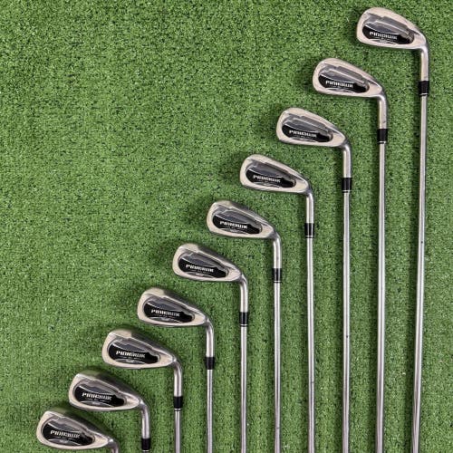 Pinhawk SL Iron Set Single Length 4-PW AW SW LW Steel Shafts Regular Flex 37