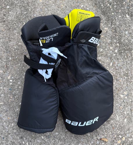 Junior Small Bauer Supreme S27 Hockey Pants (Used) Black