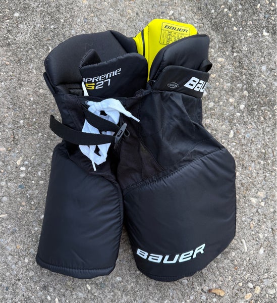 Junior Small Bauer Supreme S27 Hockey Pants (Used) Black