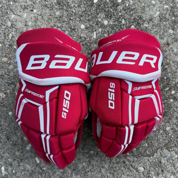 Bauer Supreme S150 Gloves Junior 11" (Used) Red