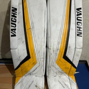 35" Vaughn Ventus SLR2 Goalie Leg Pads Pro Stock - Matt Murray - Pittsburgh Penguins