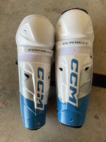 Junior CCM Next 13" Shin Pads (Used)