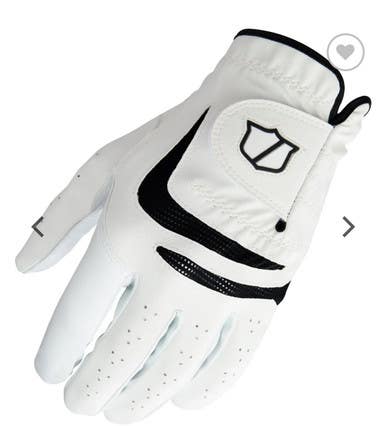 New WILSON GRIP SOFT LRH MD GOLF GLOVE 11834-JMG97189