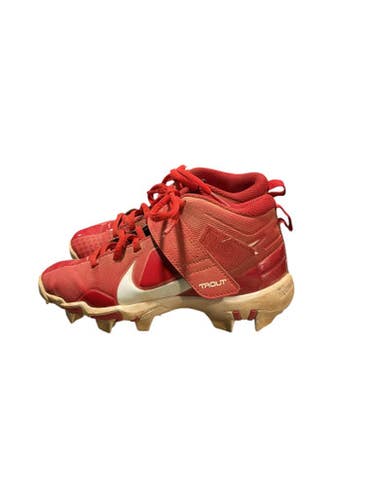 Used Nike TROUT BB CLEAT BB/SB Cleats Red Junior 01 11834-S000041219