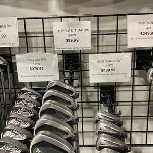 Used Top Flite IT MATRIX Mens Iron Set RH 6I-PW 11834-S000041401