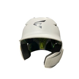Used Easton WHITE HELMET JAW GUARD Batting Helmet No Mask White One Size 11834-S000041374