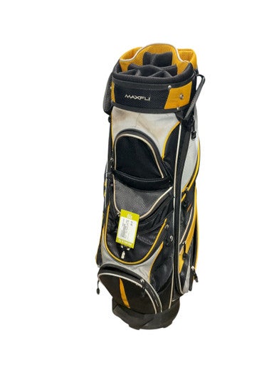 Used Maxfli BLK/YELLOW CART BAG Womens Cart Bag Yellow 11834-S000041321