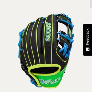 New 2025 FALL 11.25IN RHT BLACK/NEON GRN A2000 11834-WILWBW103462115