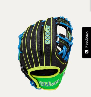 New 2025 FALL 11.25IN RHT BLACK/NEON GRN A2000 11834-WILWBW103462115