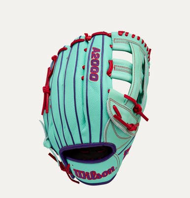 New 2025 FALL 12.5IN RHT SEAFOAM/PURPLE/RED A2000 11834-WILWBW103455125