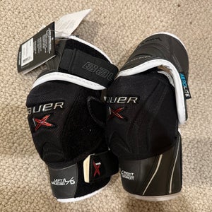 Junior Large Bauer Vapor 1X Elbow Pads (New)